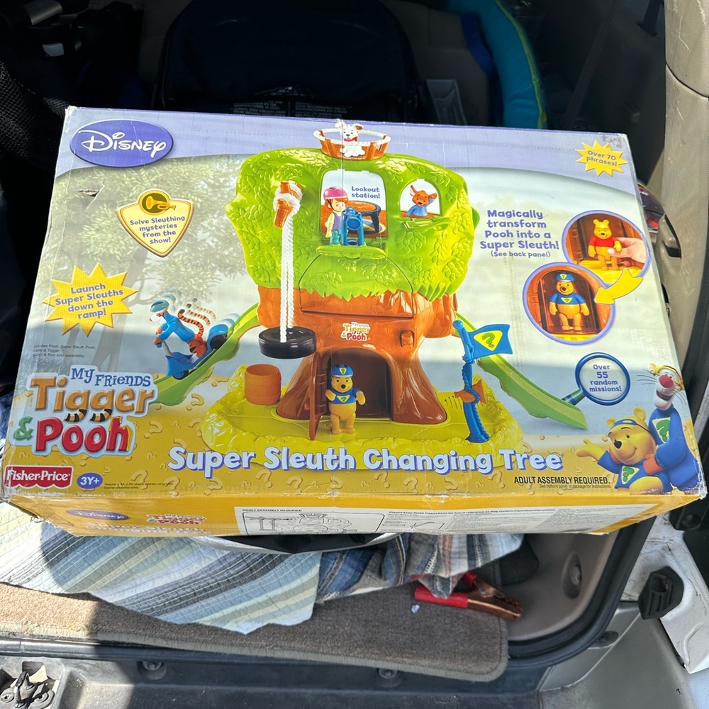 New inbox vintage Winnie the Pooh playset